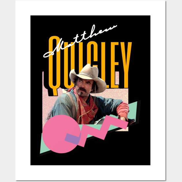 Matt Quigley Retro-DarkShirt Wall Art by BURBS